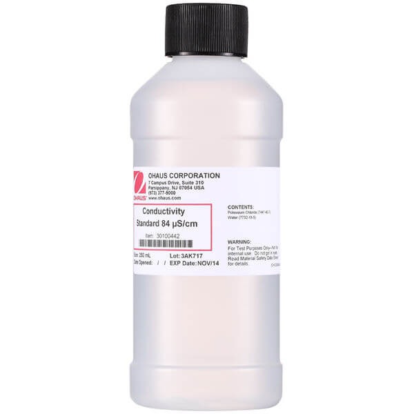 OHAUS Estándar de conductividad 84µS/cm · 250 mL