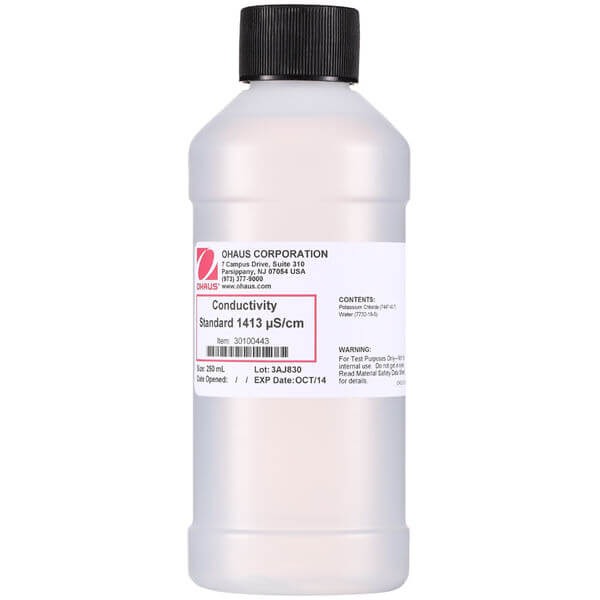 OHAUS Estándar de conductividad 1413µS/cm · 250 mL
