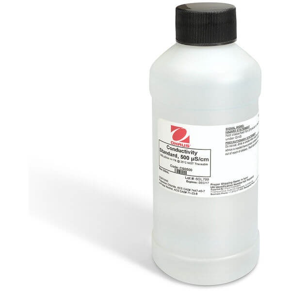 OHAUS Estándar de conductividad 500µS/cm · 250 mL